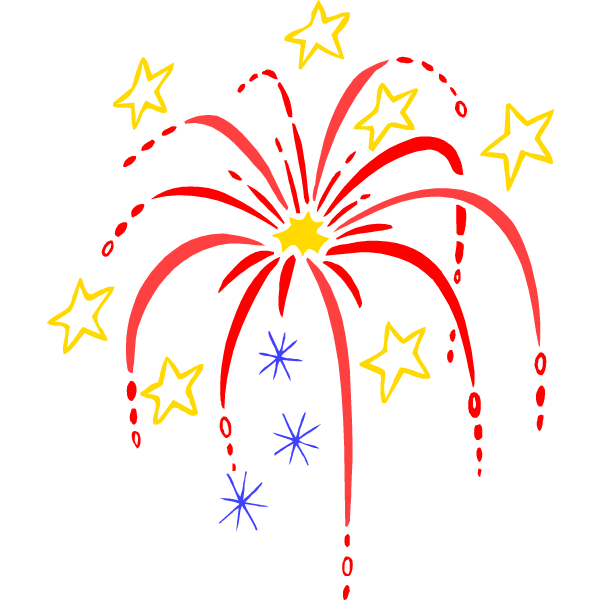 clipart fireworks animated - photo #42