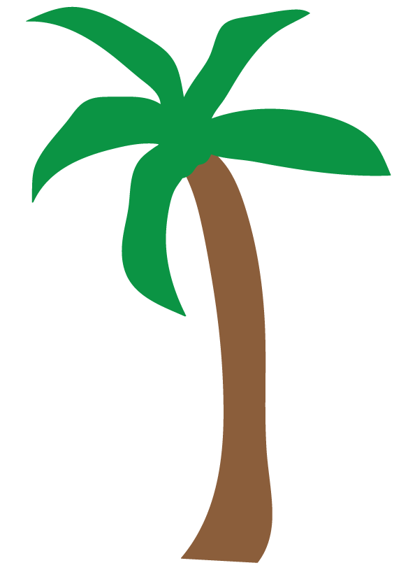 palm tree clip art vector - photo #16