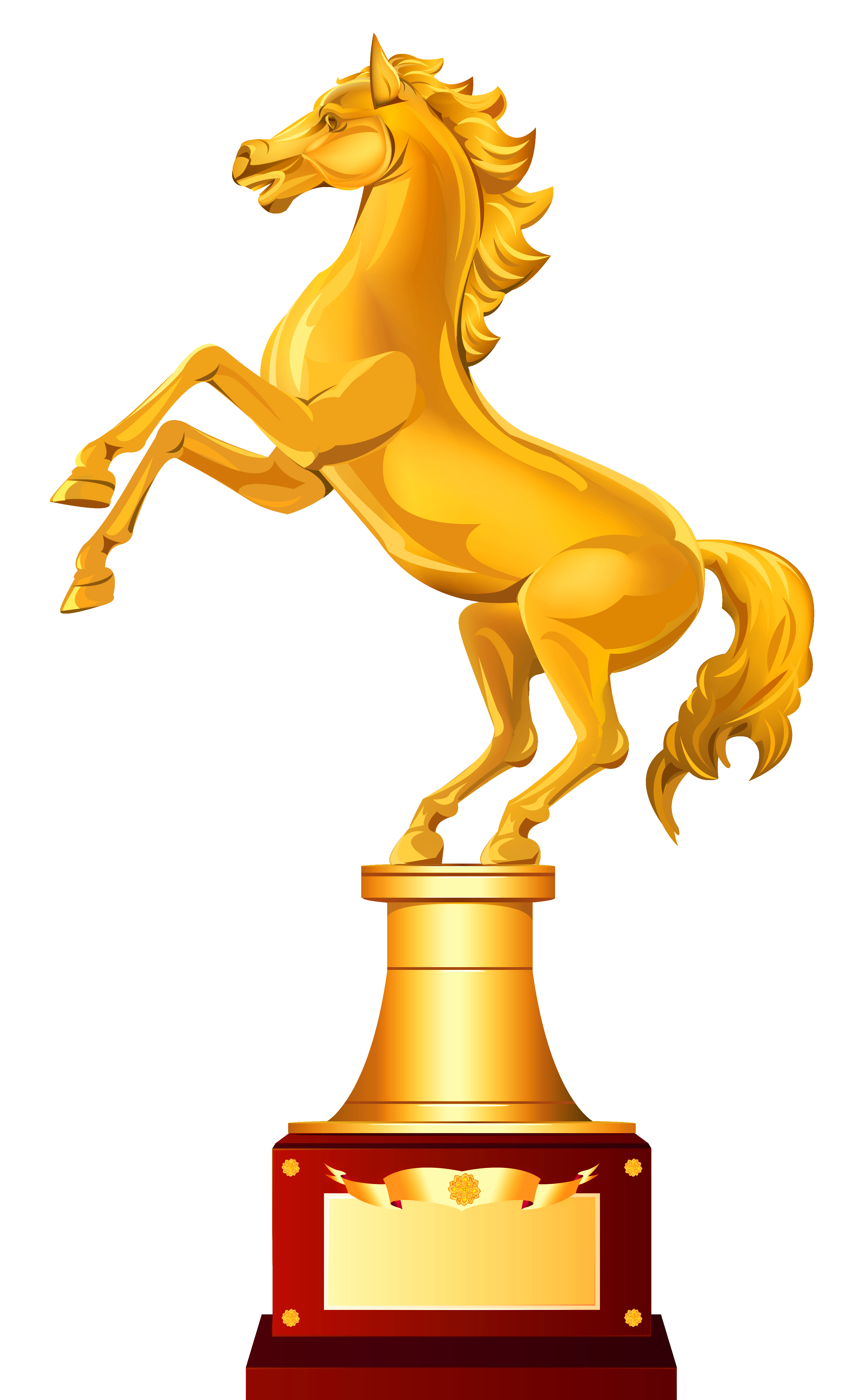 horse trophy clipart - photo #1