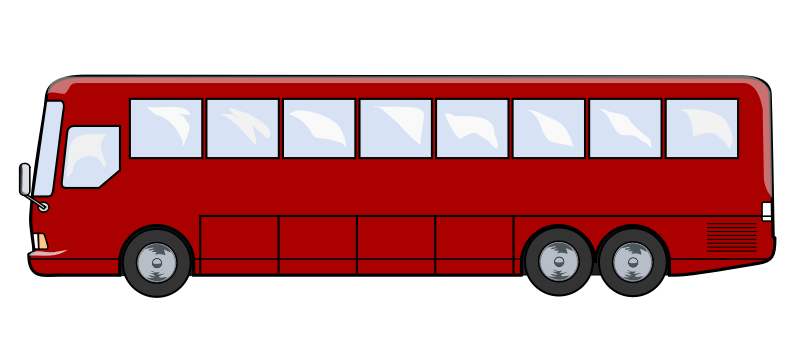 charter bus clipart - photo #20