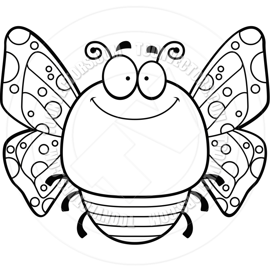 free black and white clipart of butterflies - photo #42