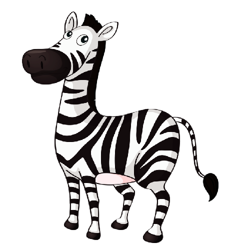 clipart zebra black and white - photo #21