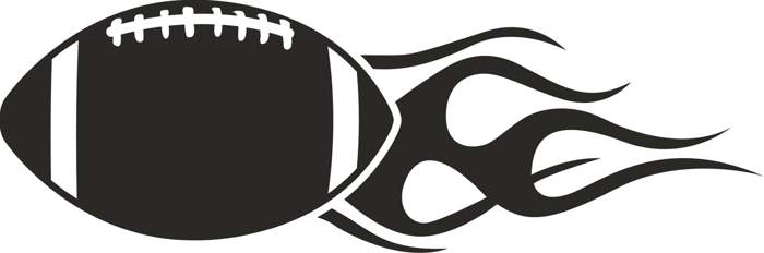 clipart football black and white - photo #11