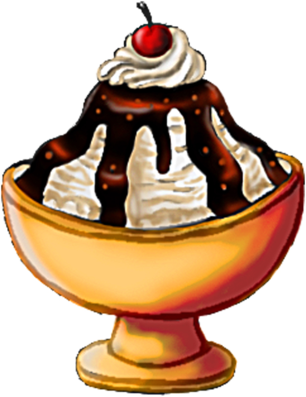 free clipart of ice cream sundae - photo #19