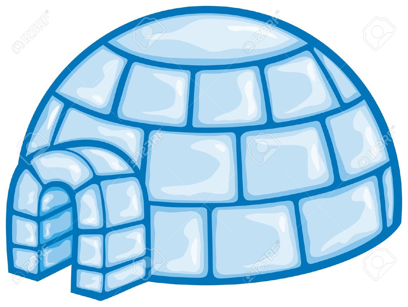 clipart of igloo - photo #13