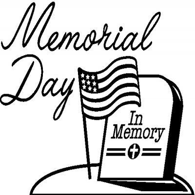 free black and white memorial day clip art - photo #16