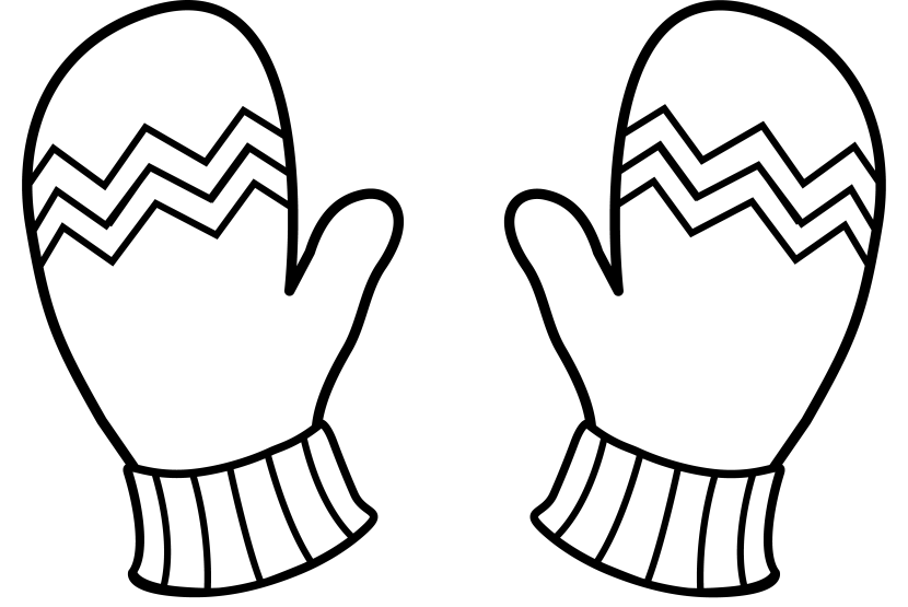 clipart of mittens - photo #37