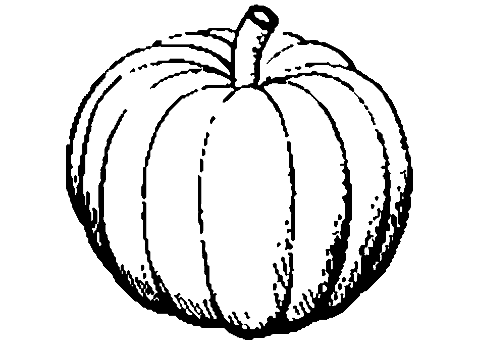 free black white pumpkin clip art - photo #17