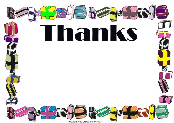 free christmas thank you clipart - photo #14