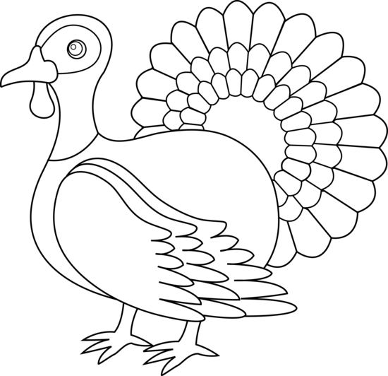 free black and white thanksgiving clip art - photo #15