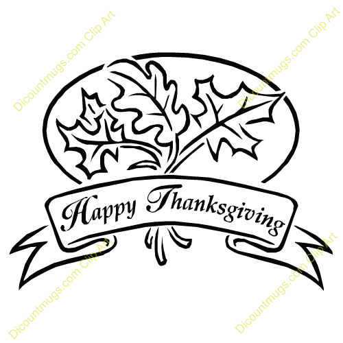 free black and white clip art for thanksgiving - photo #17