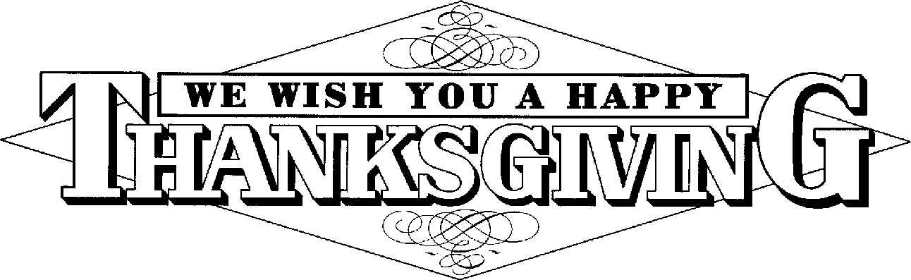 Thanksgiving black and white happy thanksgiving clipart black and white