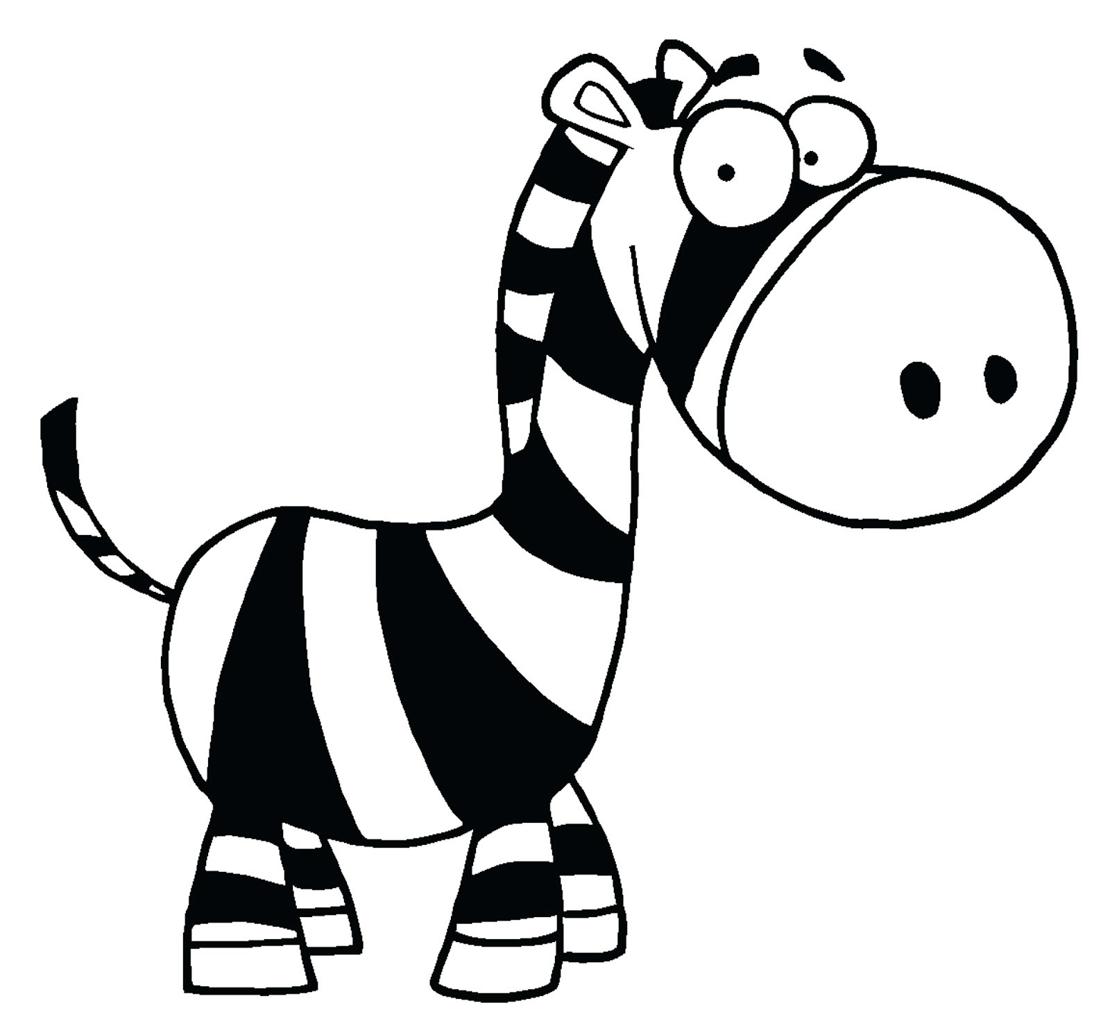 zebra animal clipart - photo #46