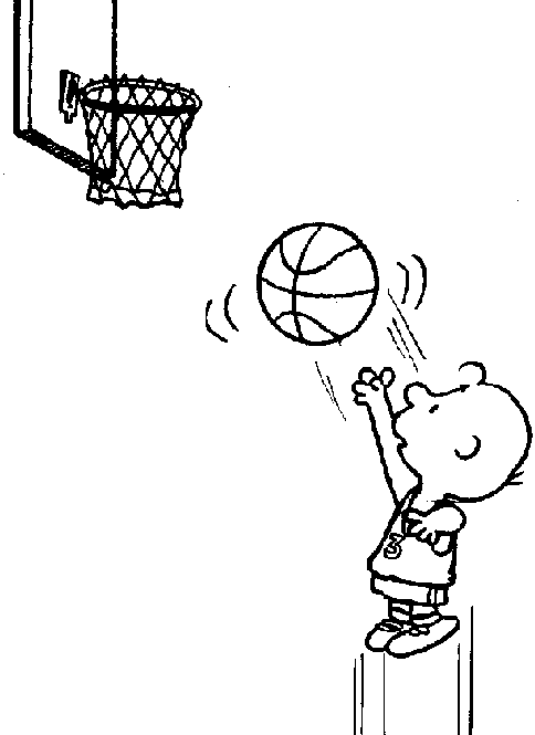 free black and white basketball clipart - photo #32
