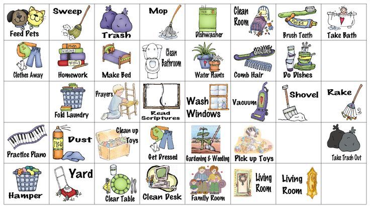 clipart household chores - photo #37