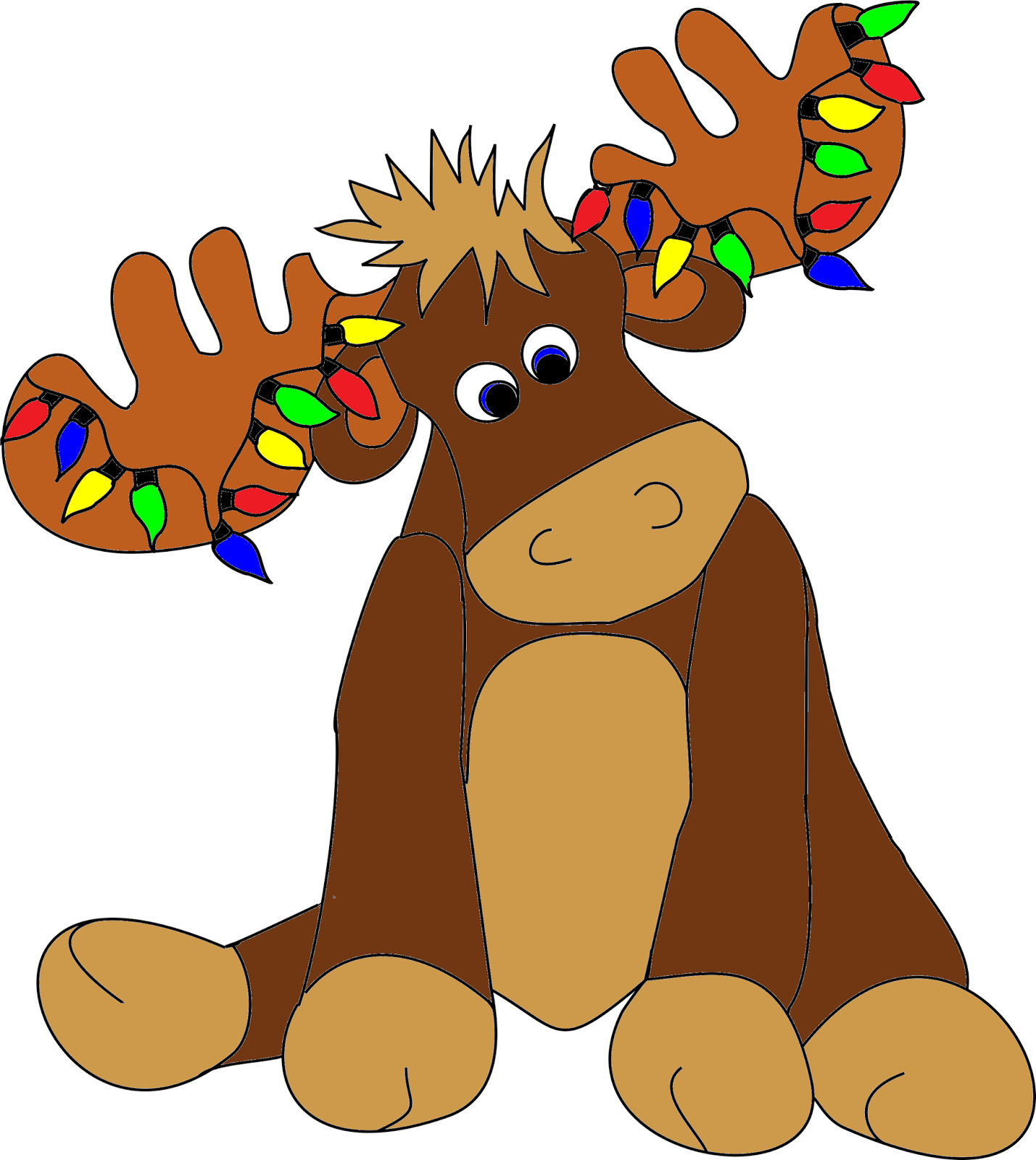 easter moose clipart - photo #26