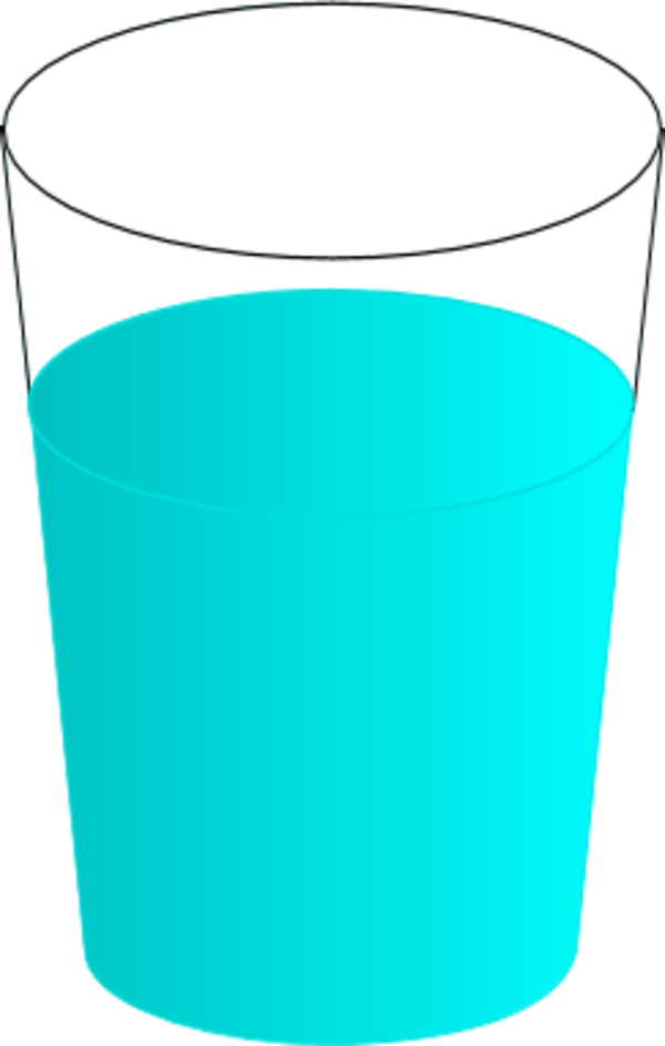 clipart of a glass of water - photo #50