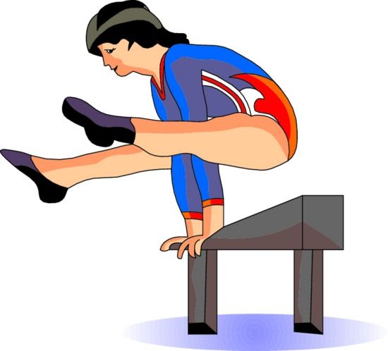 clip art free gymnastics - photo #47