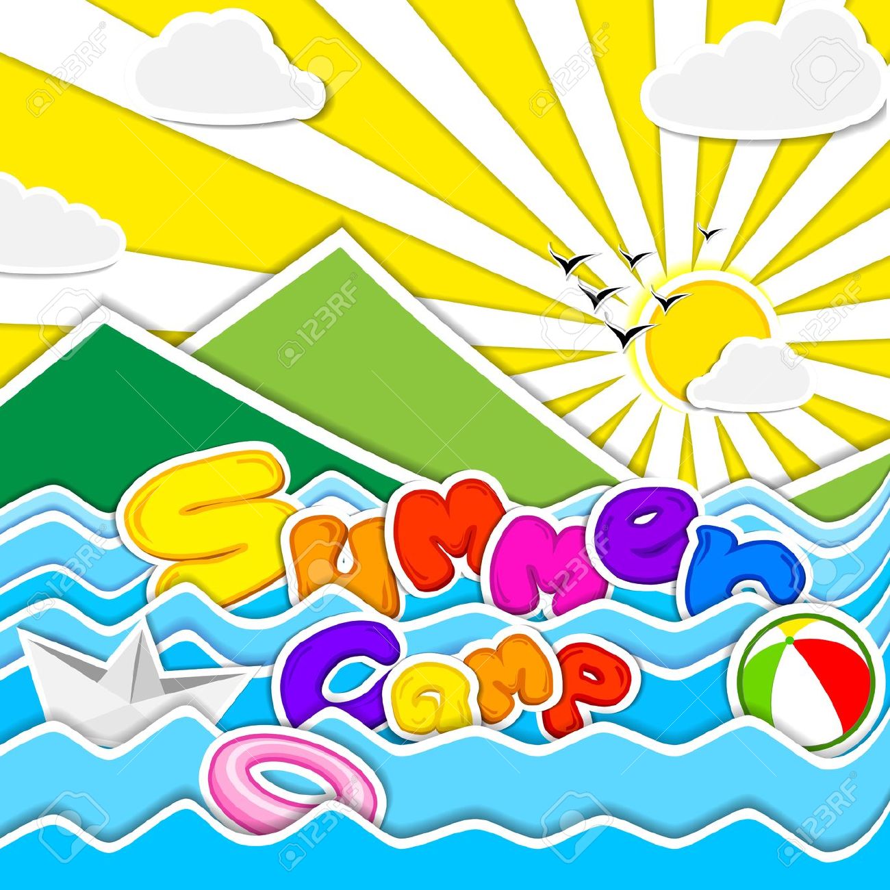 clipart summer camp - photo #18