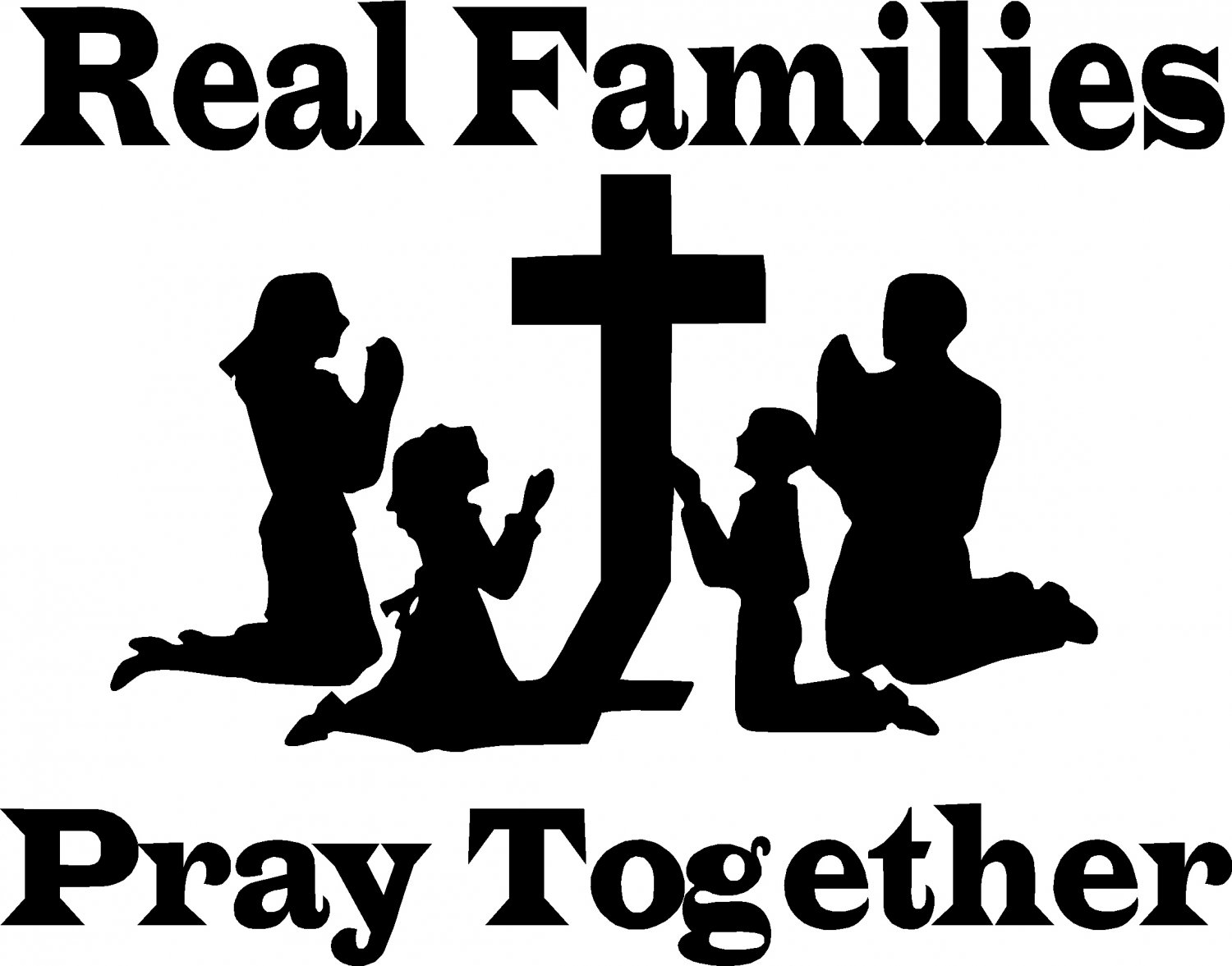 family day clipart black and white - photo #40