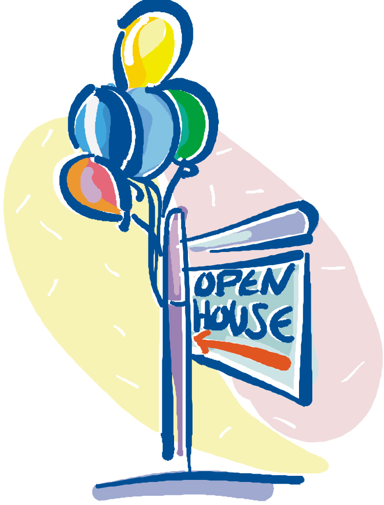 free holiday open house clip art - photo #23