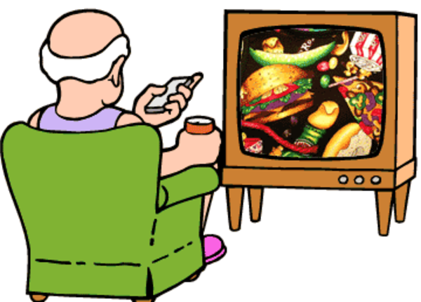 clipart watching television - photo #27