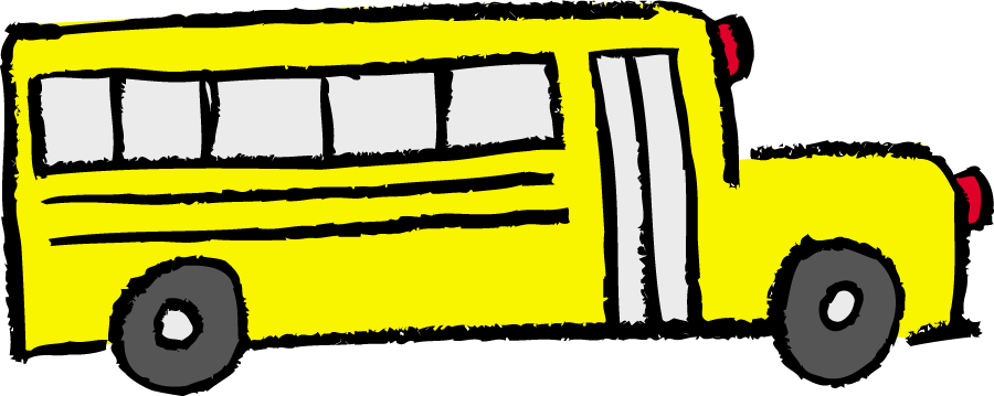 school bus clipart free black and white - photo #33