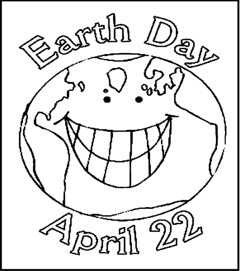 Earth Day Clipart Black And White Clipartfest - Wikiclipart