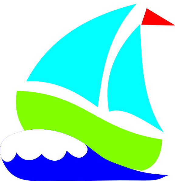 free clip art sailboat cartoon - photo #11