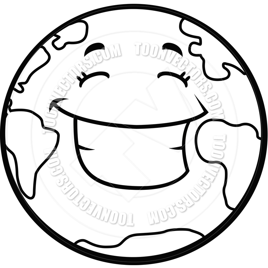 free earth clipart black and white - photo #15