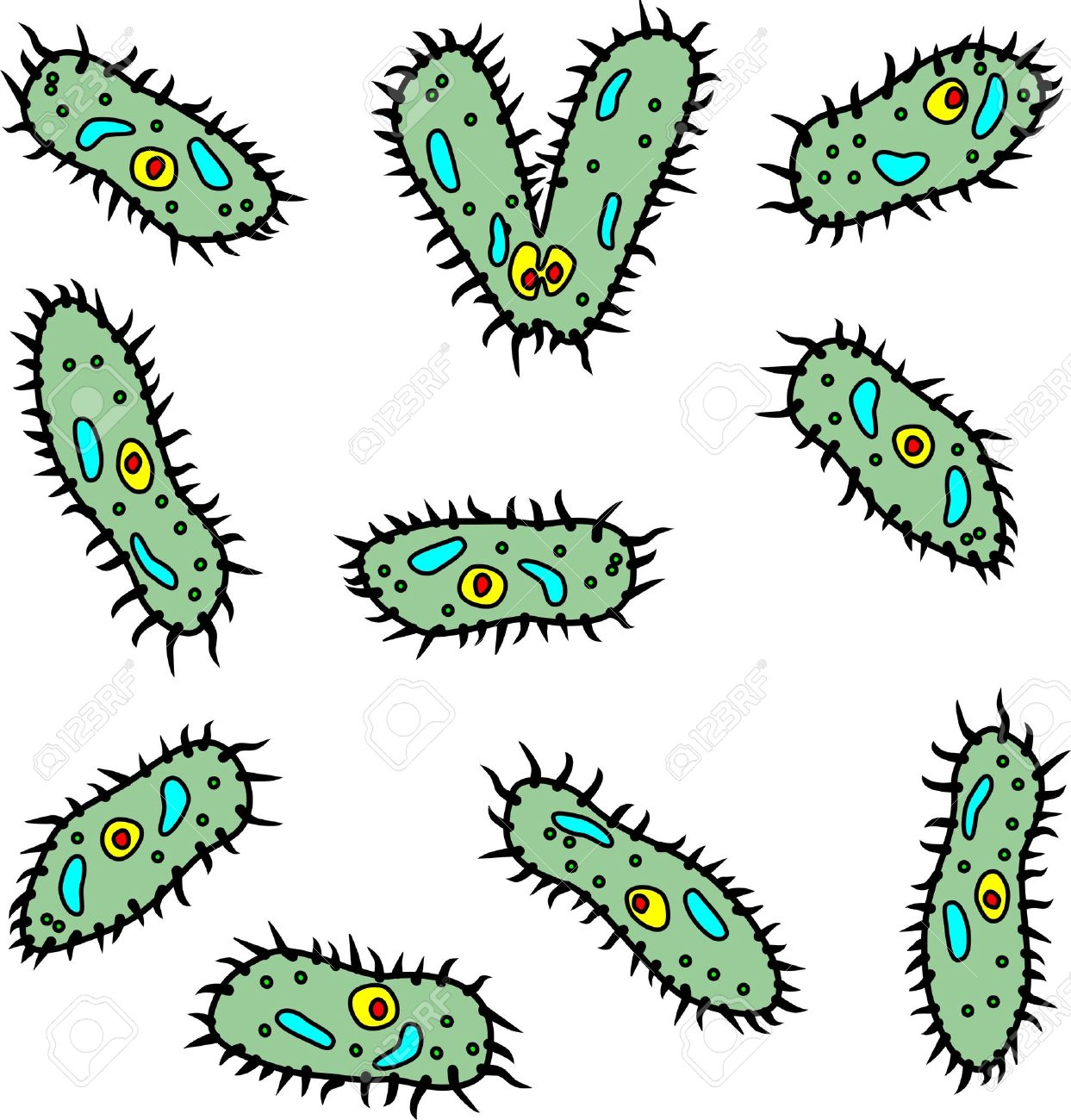 free clipart germs cartoon - photo #48