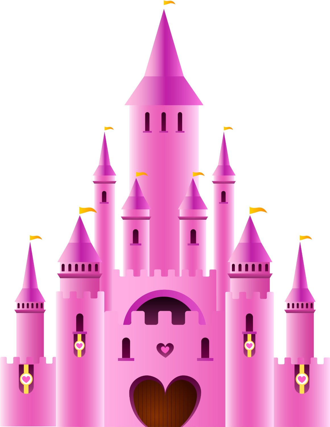 free disney princess castle clipart - photo #11