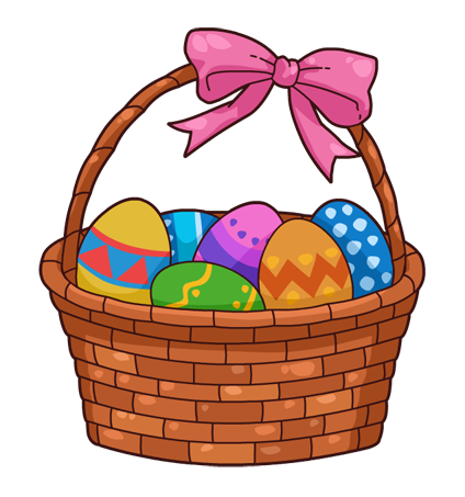 Easter basket clip art free clipart - WikiClipArt