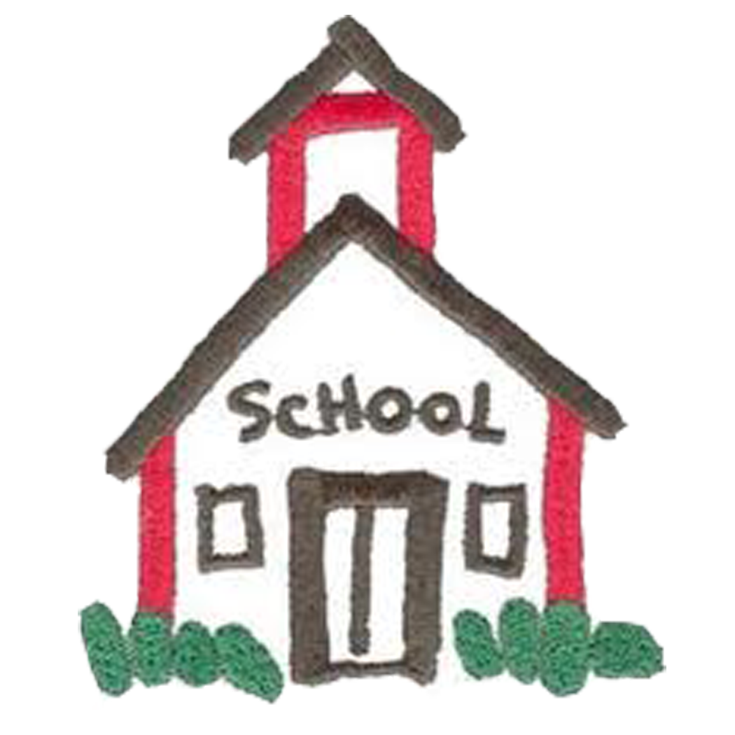 free clip art of a school house - photo #14