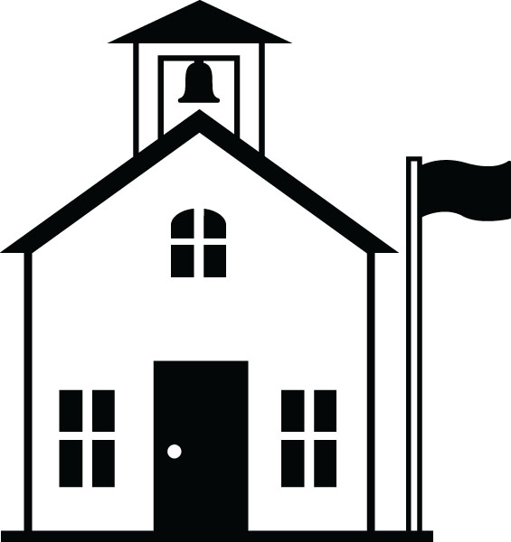 free clip art of a school house - photo #46