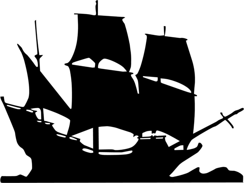 free clipart boat black and white - photo #2