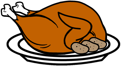Cartoon cooked turkey cbra clipart - WikiClipArt