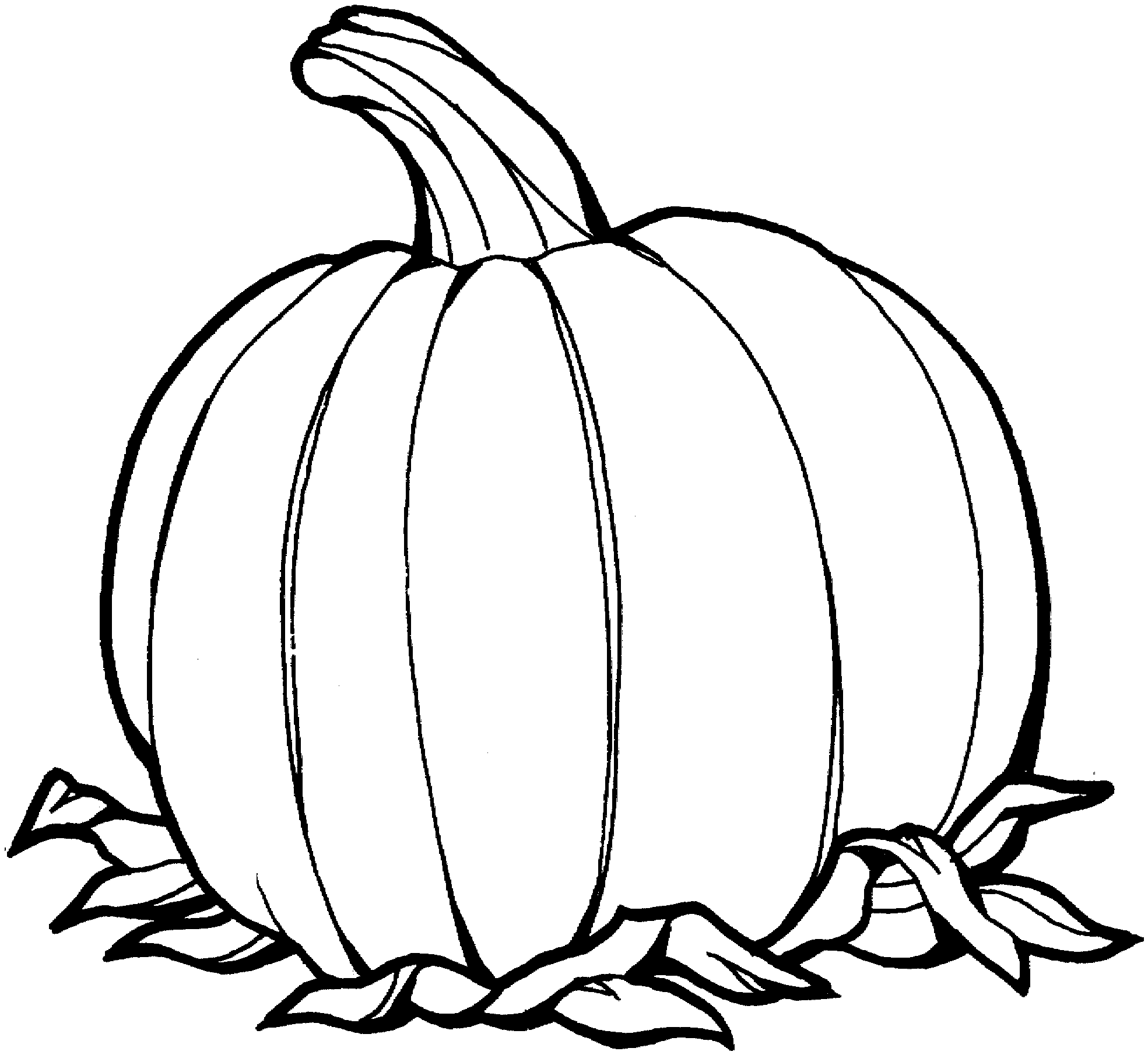 Printable Fall Clipart Black And White