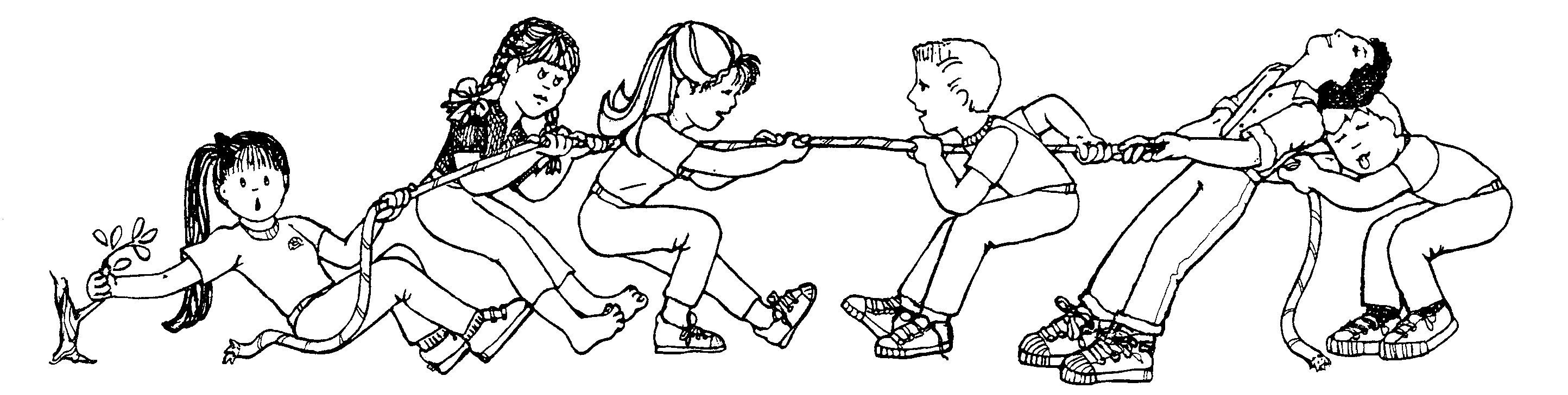 clipart tug of war rope - photo #31