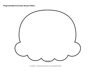 images ice cream scoops coloring pages - photo #16