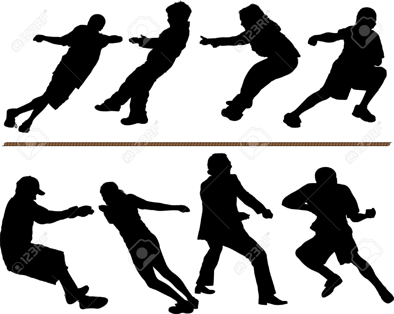 clipart tug of war rope - photo #16