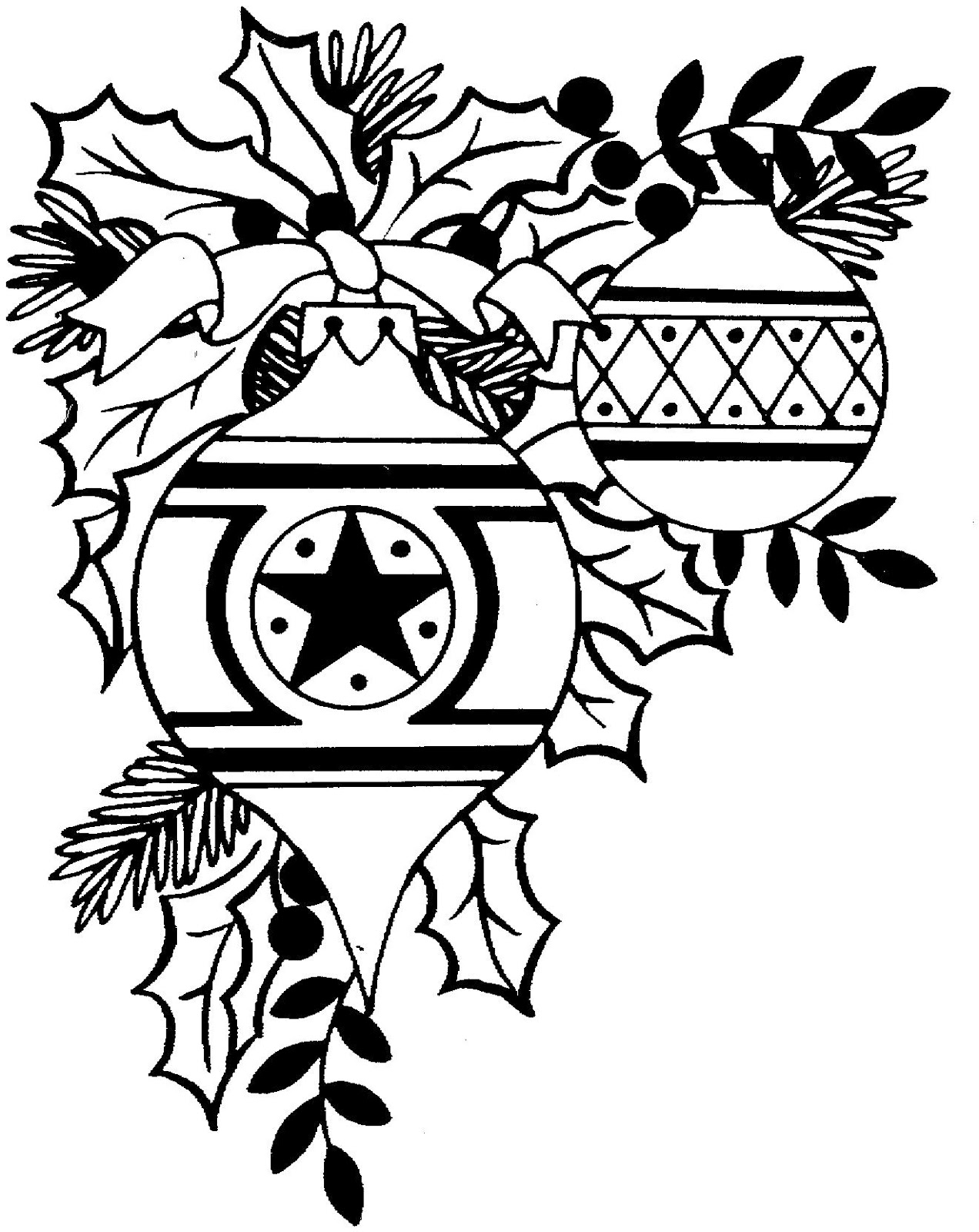 Christmas ornament black and white free christmas clip art black and white - WikiClipArt