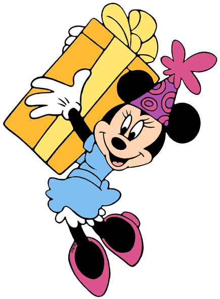 disney clipart birthday mickey mouse present - photo #21