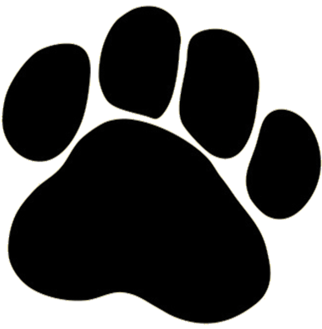 Dog Paw Prints Bulldog Paw Print Clipart 5 WikiClipArt