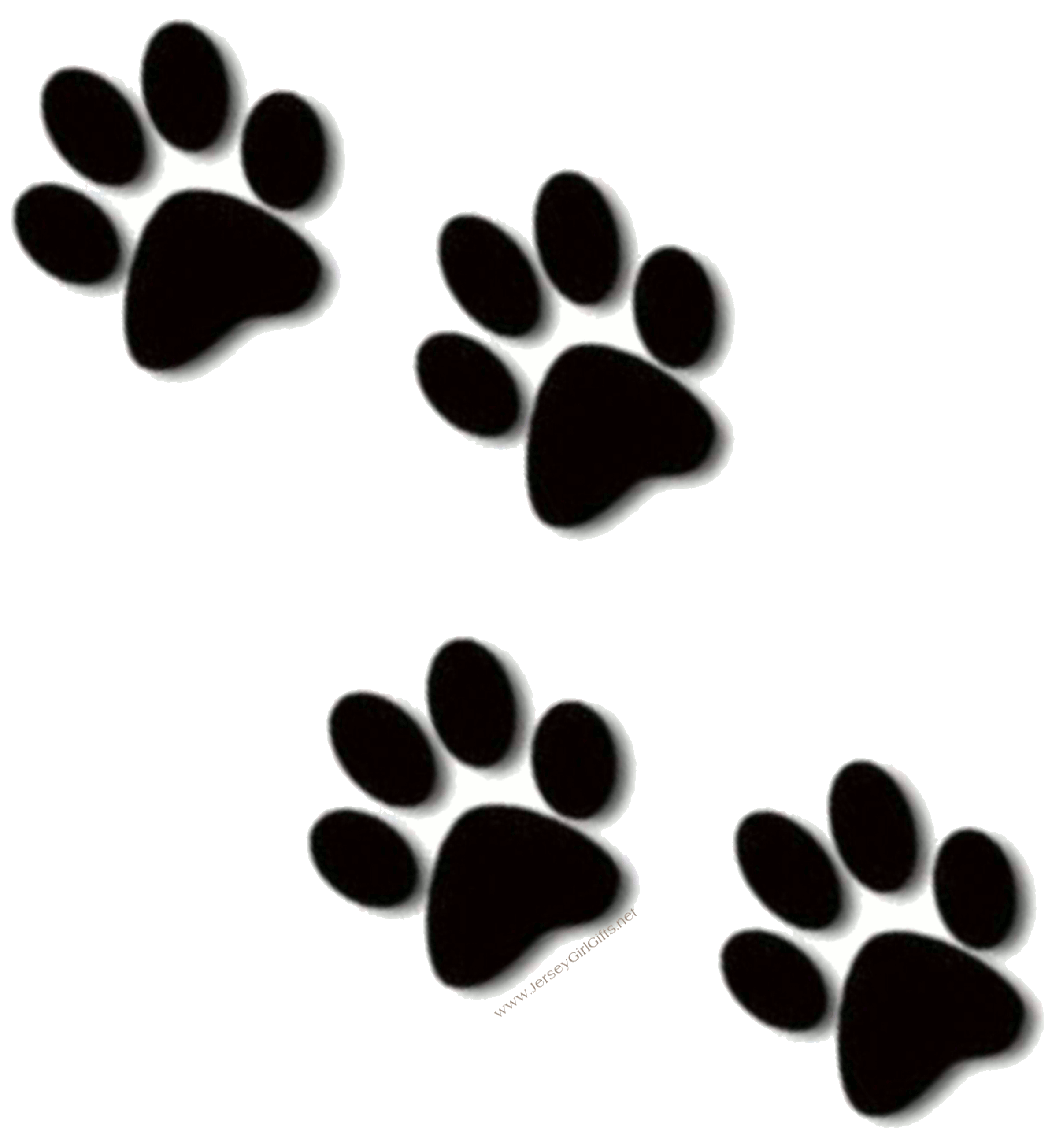 Paw Print Tattoos On Dog Paw Prints Scroll Clipart 3 7 2 Wikiclipart 