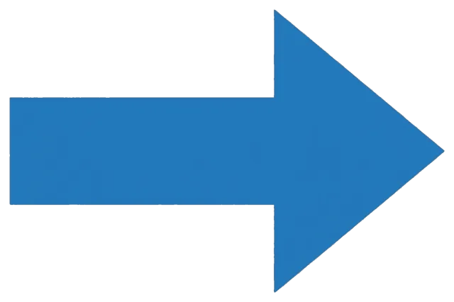 Centered blue right-pointing arrow