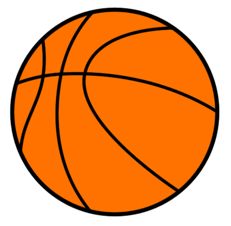 Basketball clipart free picture