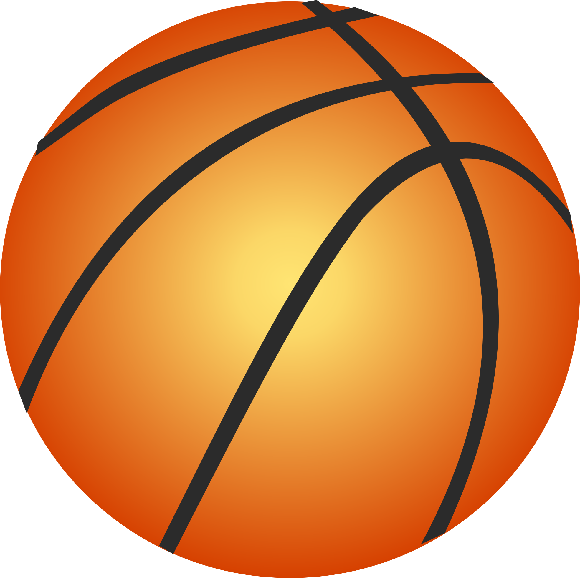 Basketball clipart image
