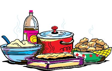 Big lunch clipart