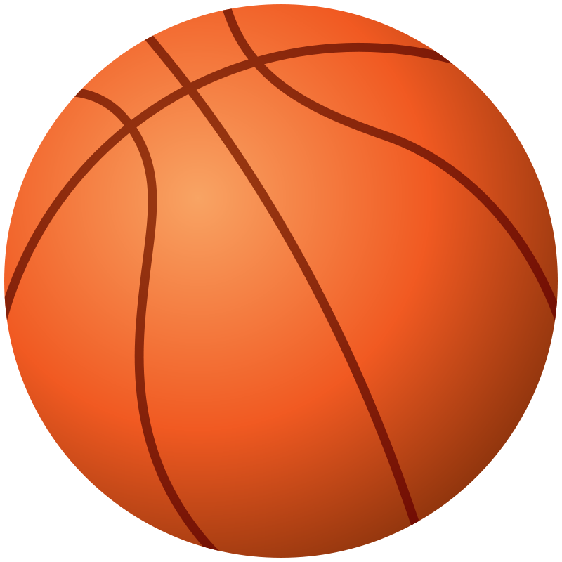 Clip art of basketball